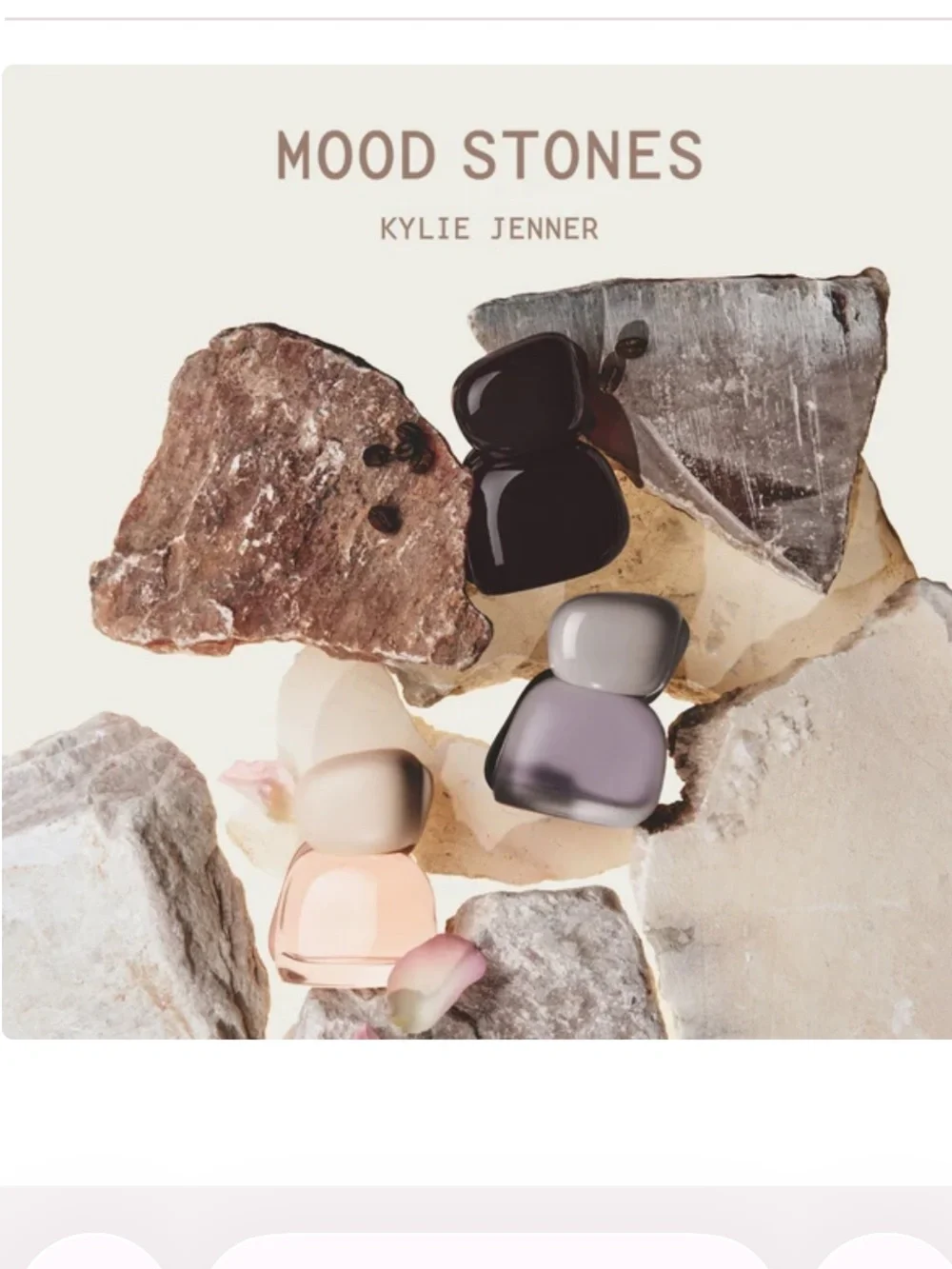 Kylie Jenner Mood Stones Velvet Brew Decorative Accent Stone - Brown